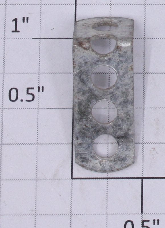 Gilbert 1931-11 Bent 5-Hole Metal Strip for Hudson Erector Locomotive