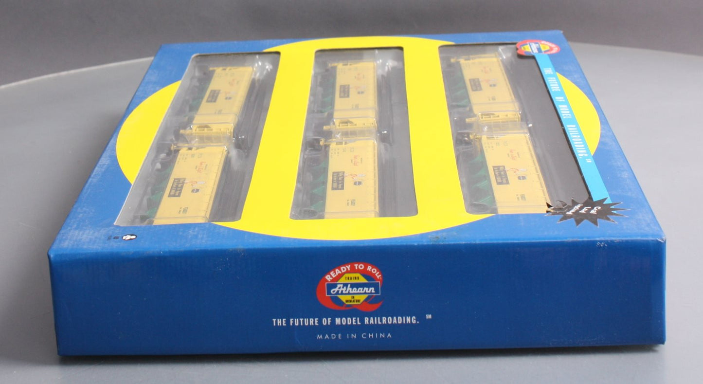 Athearn 72707 HO Peabody 40' 4-Bay Offset Hopper w/Load #2 (Set of 6)