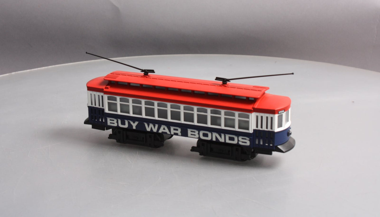 Industrial Rail 1008114 O Gauge Buy War Bonds (WWIII) Trolley