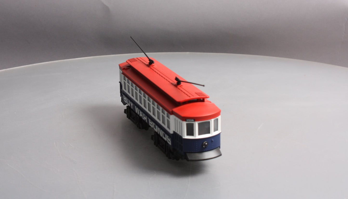 Industrial Rail 1008114 O Gauge Buy War Bonds (WWIII) Trolley