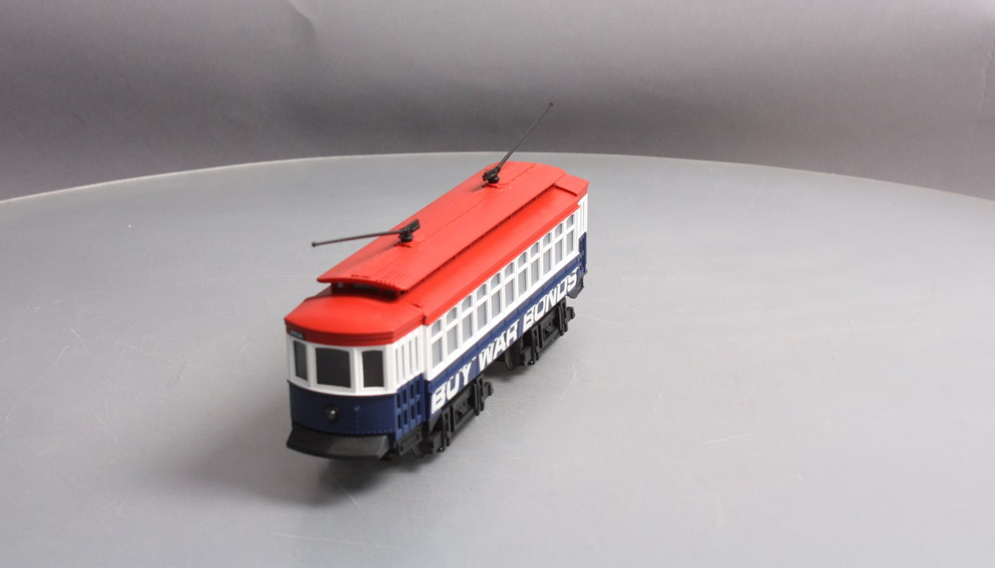 Industrial Rail 1008114 O Gauge Buy War Bonds (WWIII) Trolley