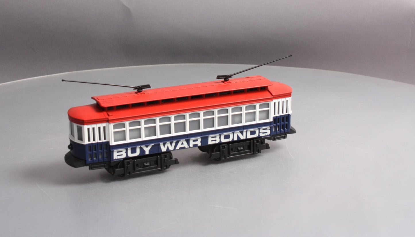 Industrial Rail 1008114 O Gauge Buy War Bonds (WWIII) Trolley
