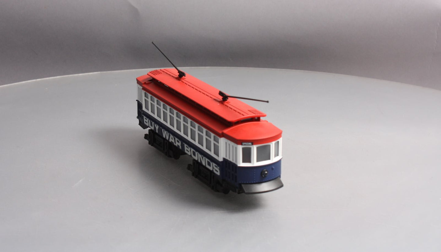 Industrial Rail 1008114 O Gauge Buy War Bonds (WWIII) Trolley