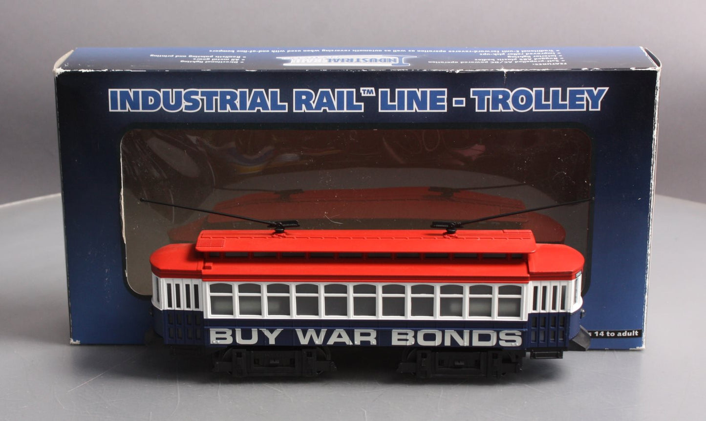 Industrial Rail 1008114 O Gauge Buy War Bonds (WWIII) Trolley