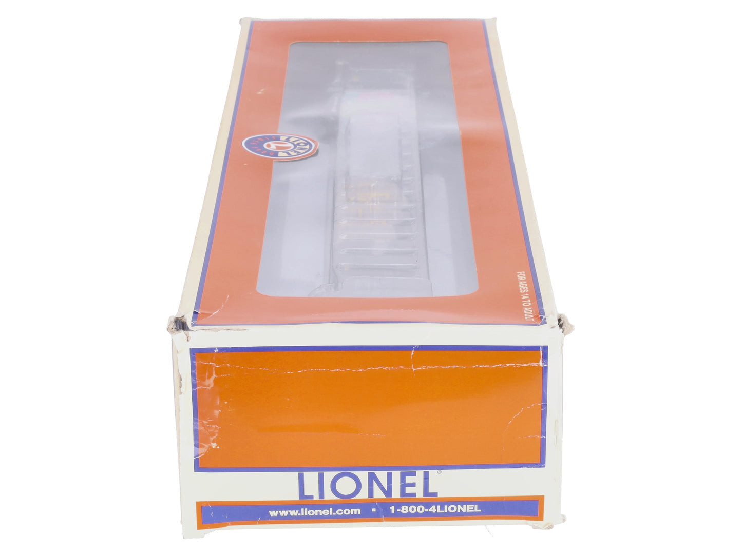 Lionel 6-84834 O Atlantic and Western 66' Mill Gondola with Graffiti #400704