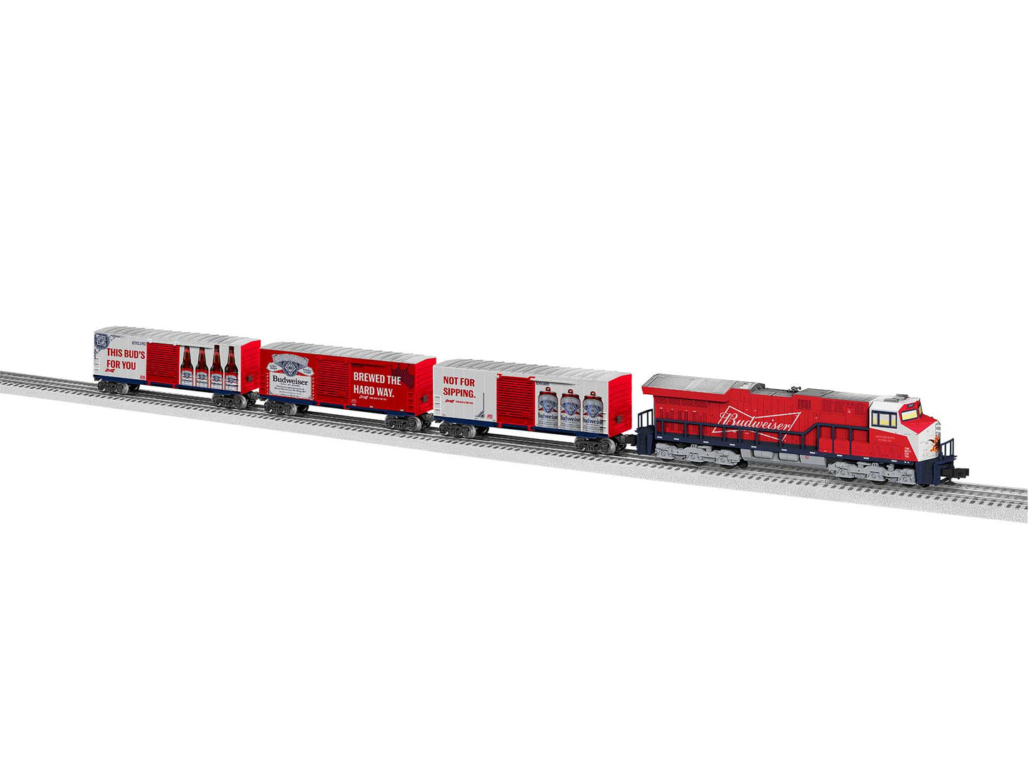 Lionel 2023030 Budweiser Delivery LionChief O Gauge Train Set with Bluetooth
