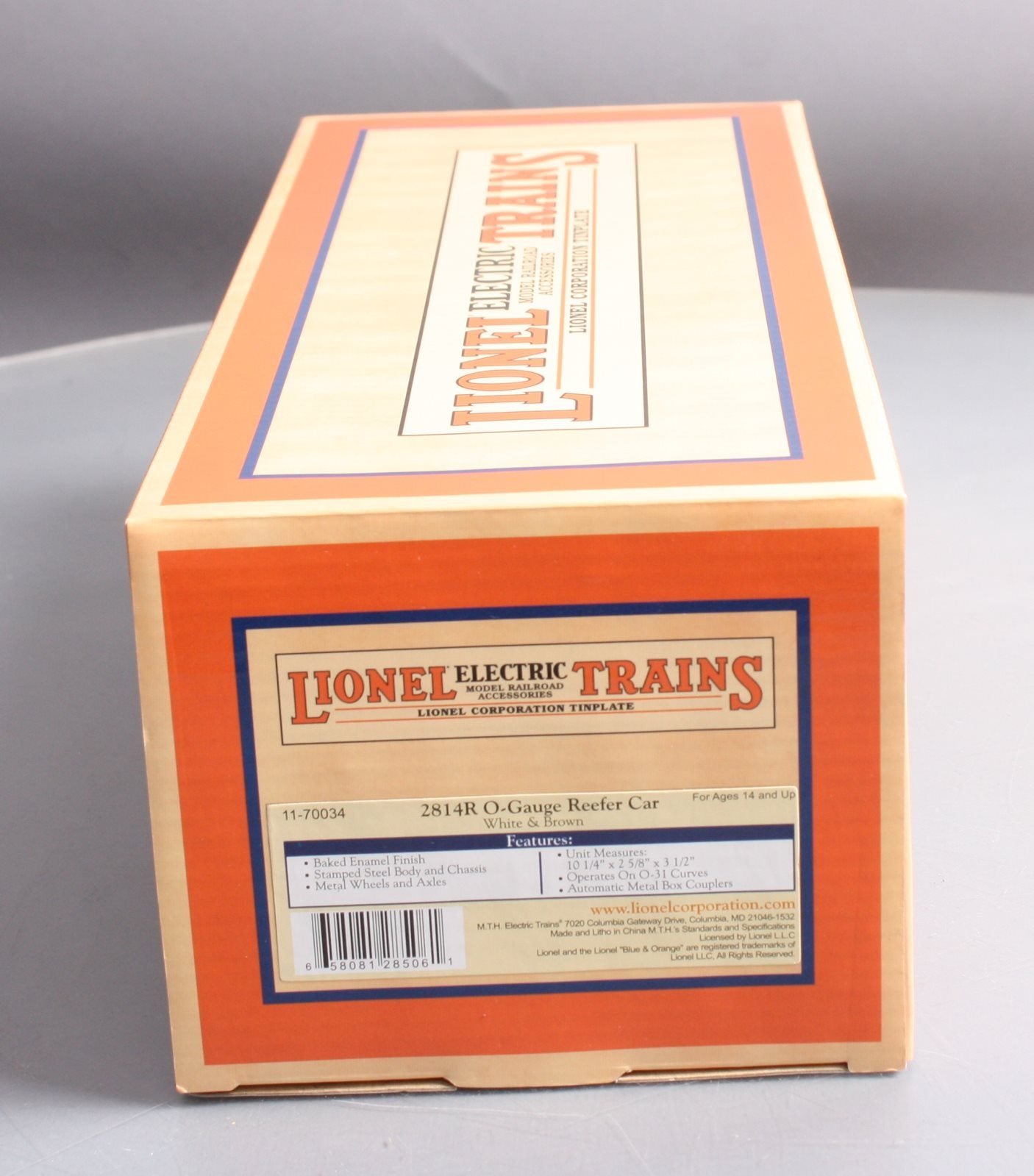 MTH 11-70034 No. 2814R O Gauge Reefer Car