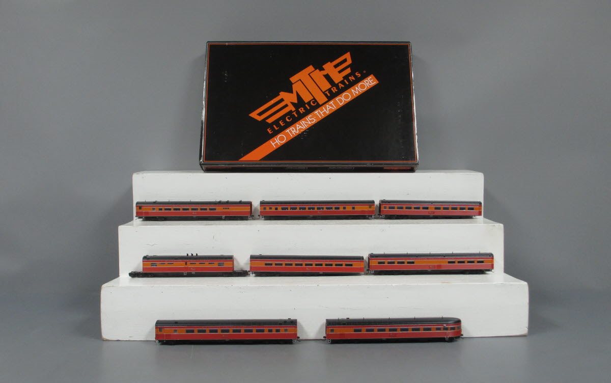MTH 8060007 HO Scale Southern Pacific Lines Passenger Car Set (Set of