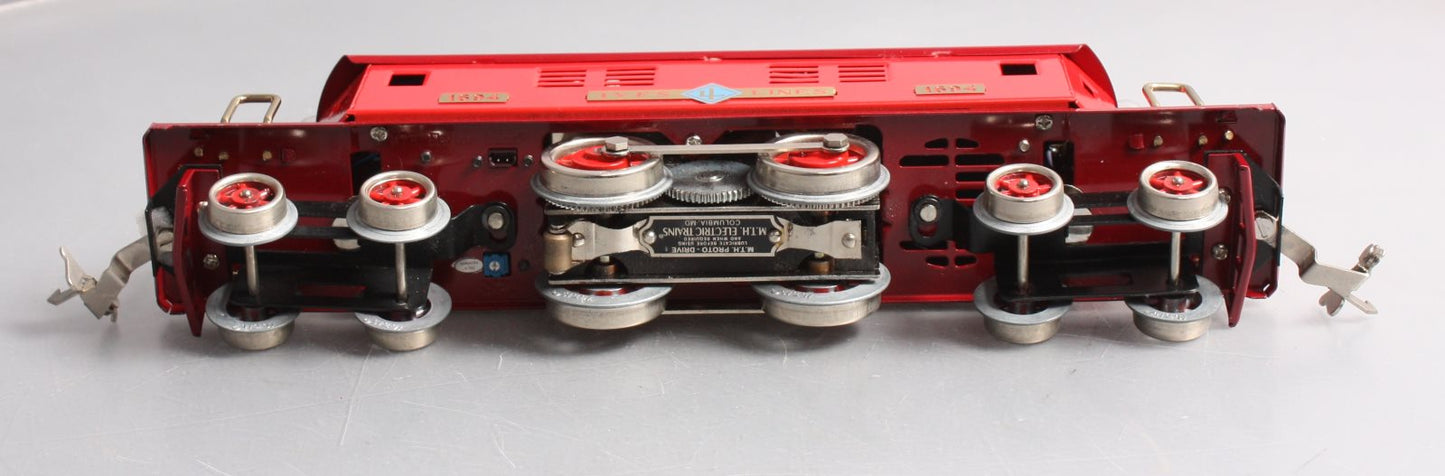 MTH 10-3024-1 Ives Red/Maroon Tinplate Electric Locomotive w/PS 2.0 #1694