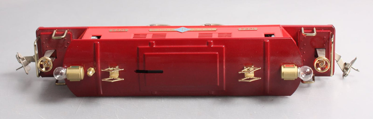 MTH 10-3024-1 Ives Red/Maroon Tinplate Electric Locomotive w/PS 2.0 #1694