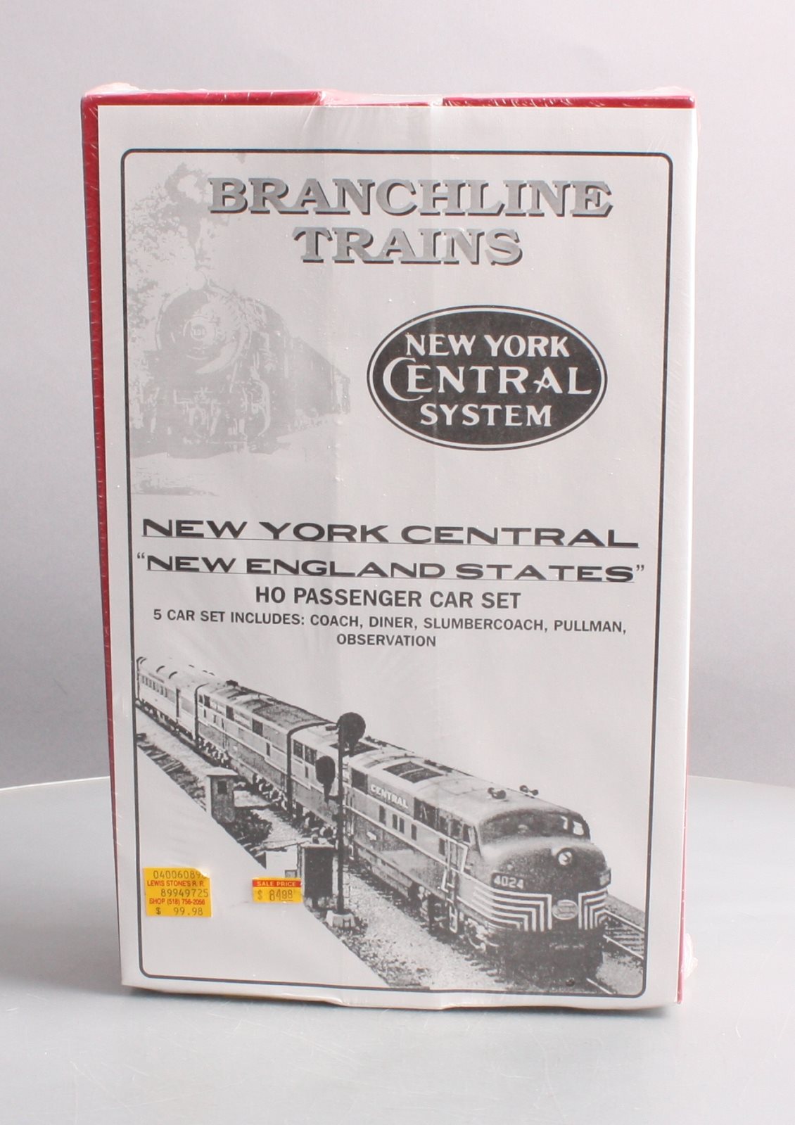 Branchline Trains HO New York Central Passenger Car Set