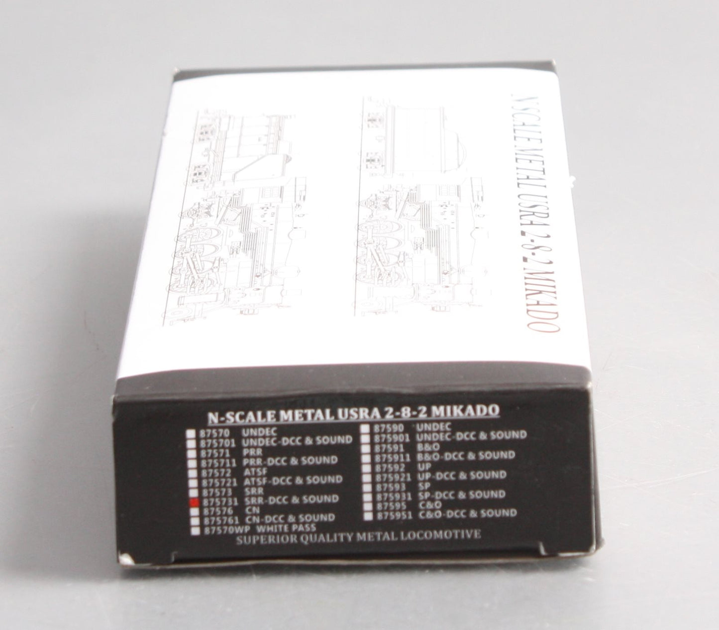 Model Power 875731 N Southern Railway 2-8-2 Mikado w/Tender #4745 (DCC & Sound)