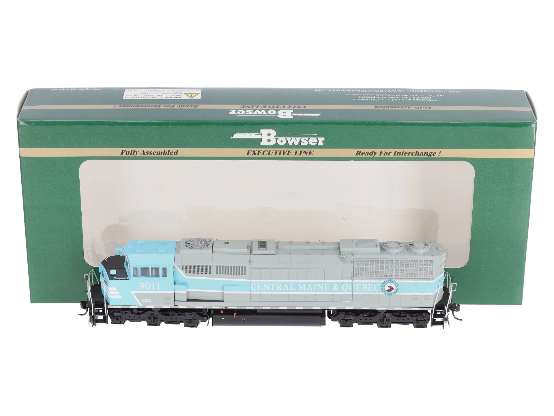 Bowser 24981 HO CM&Q GMD SD402F Diesel 9011 Trainz