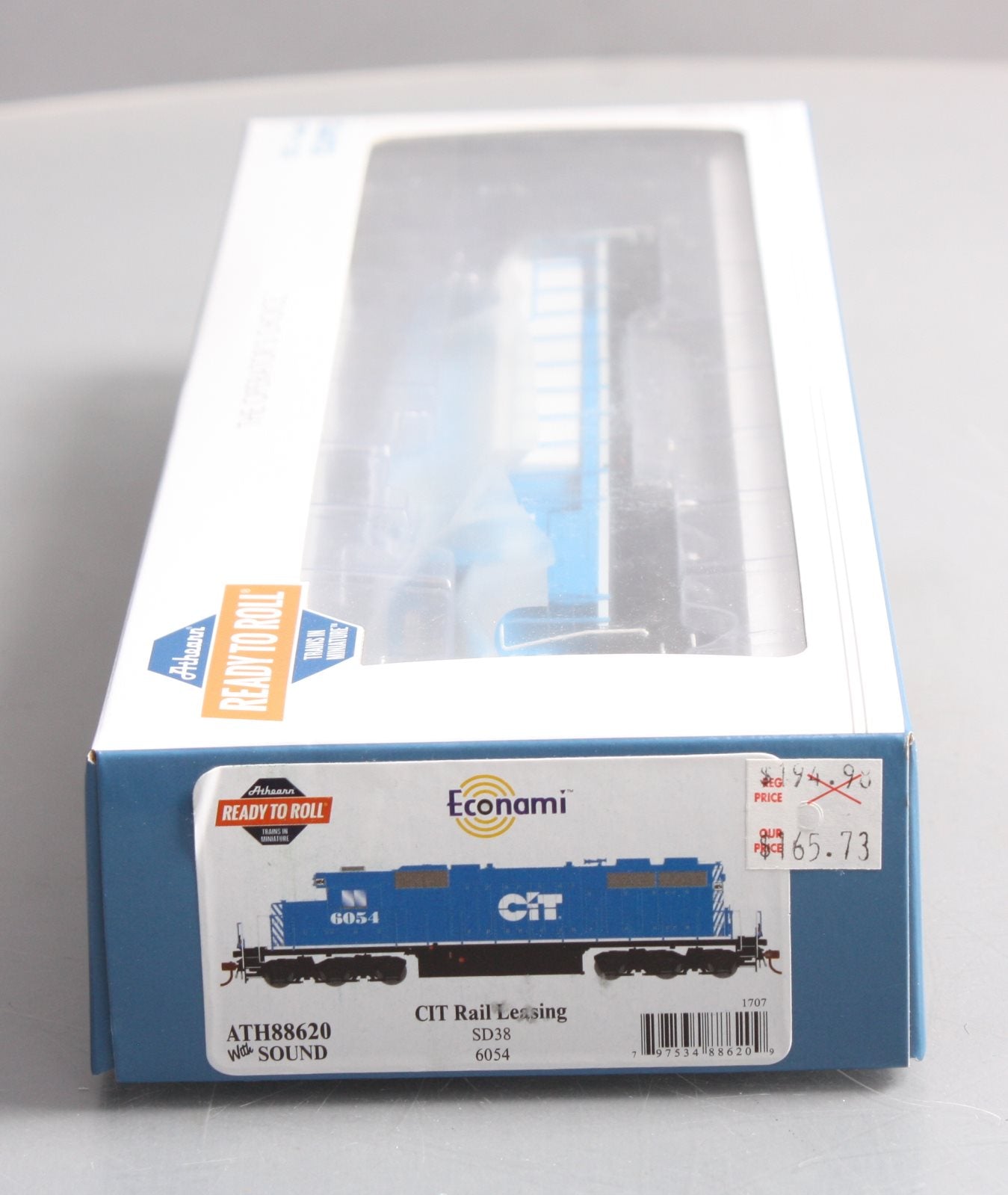 Athearn 88620 HO CITX RTR SD38 Diesel Locomotive with DCC & Sound #6054
