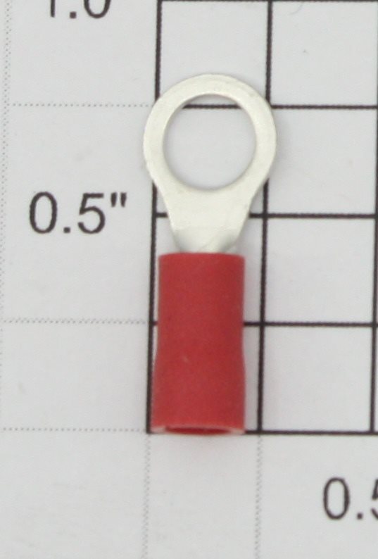 Gardner Bender 20-102 Red #22-#16 AWG Vinyl Insulated Ring Term 8-10 Stud