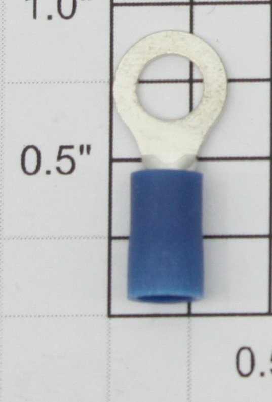 Gardner Bender 20-104 Blue #16-#14 AWG Vinyl Insulated Ring Term 8-10 Stud