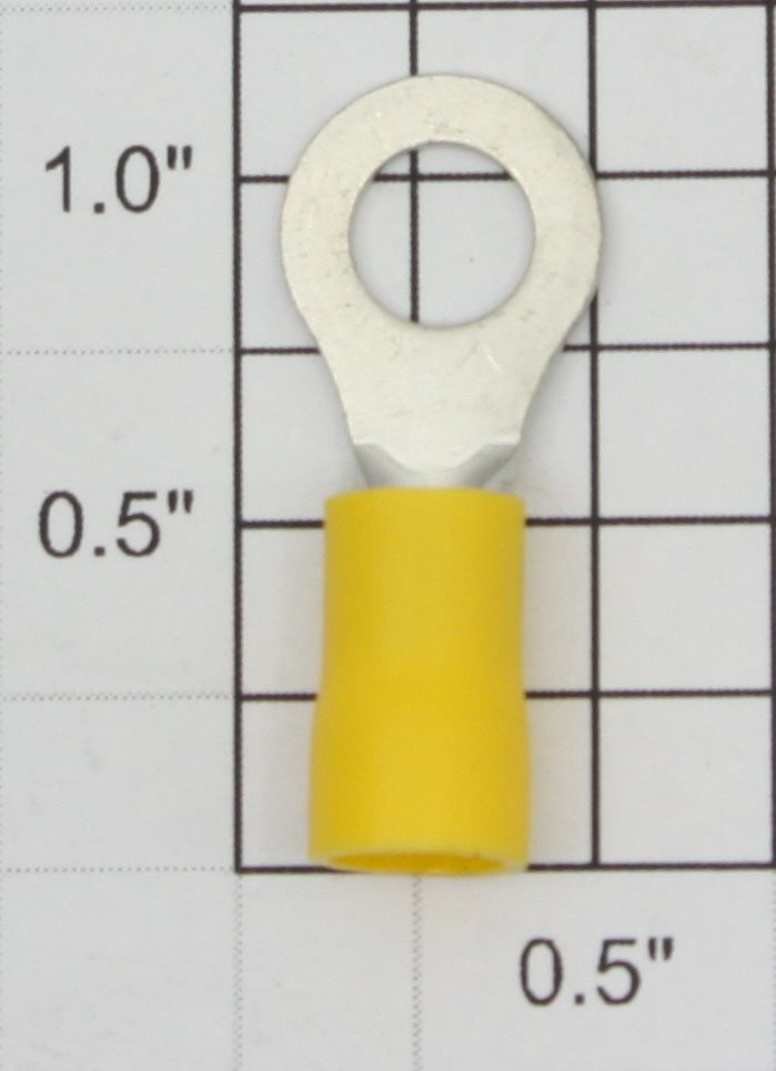 Gardner Bender 20-107 Yellow #12-#10 Insulated Ring Terminal 12 to .25" Stud