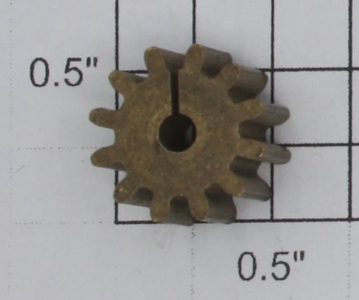 Acme 3000X-3 Split 9/16" 12 Tooth 3/8" Thick Gear