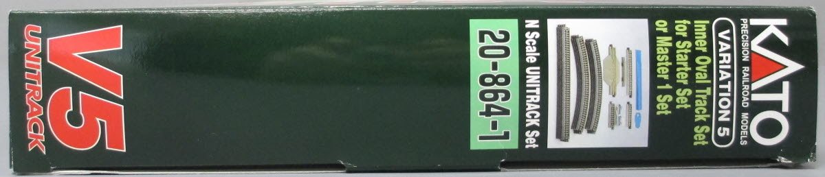 Kato 20-864-1 N V5 Inner Oval Standard Track Set