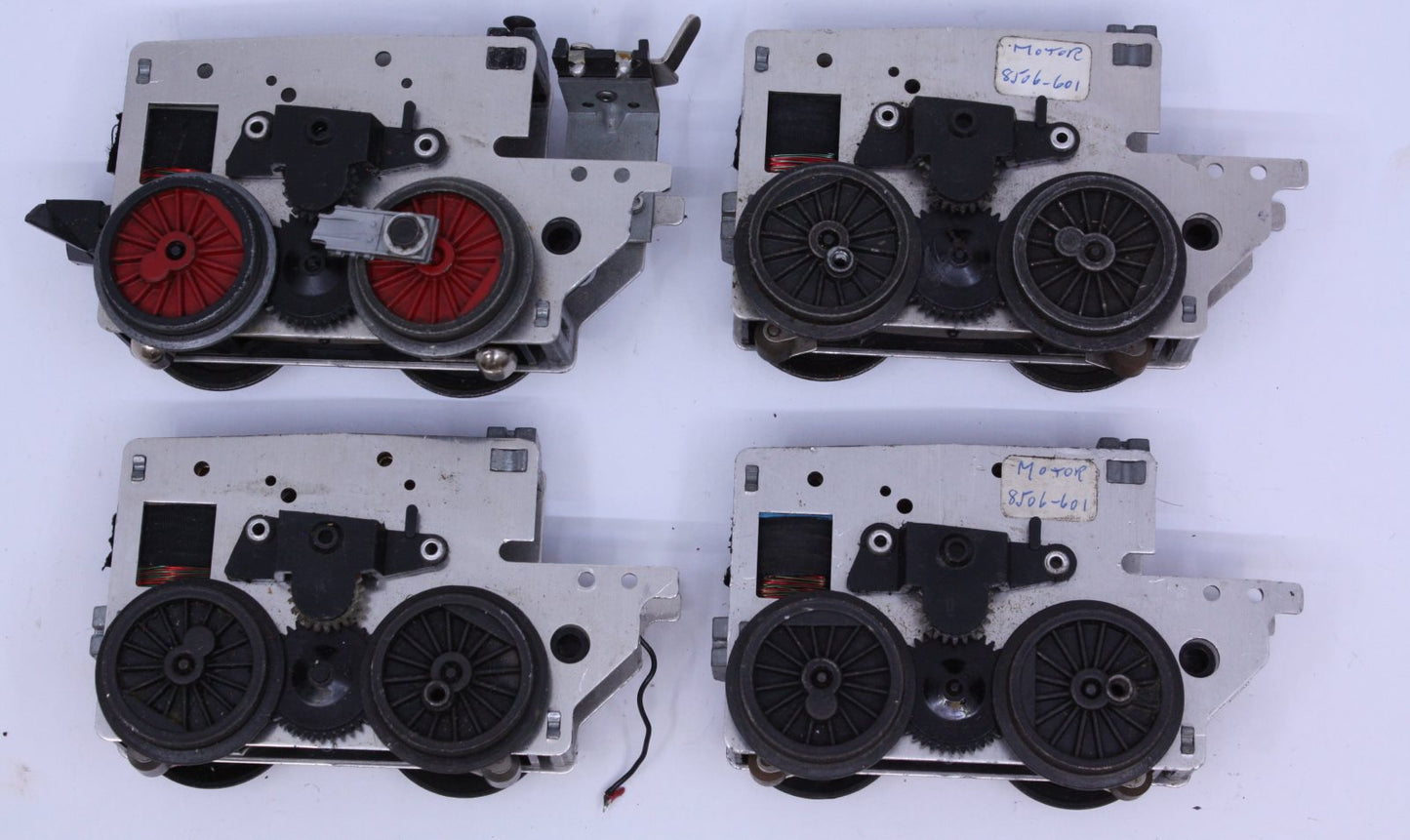 Acme 1505L18 Steam Motor Chassis Assortment - Not Working (Set of 4)