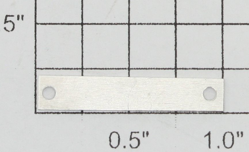 AMT 101-01 "Club" Name Plate with Holes-No Adhesive