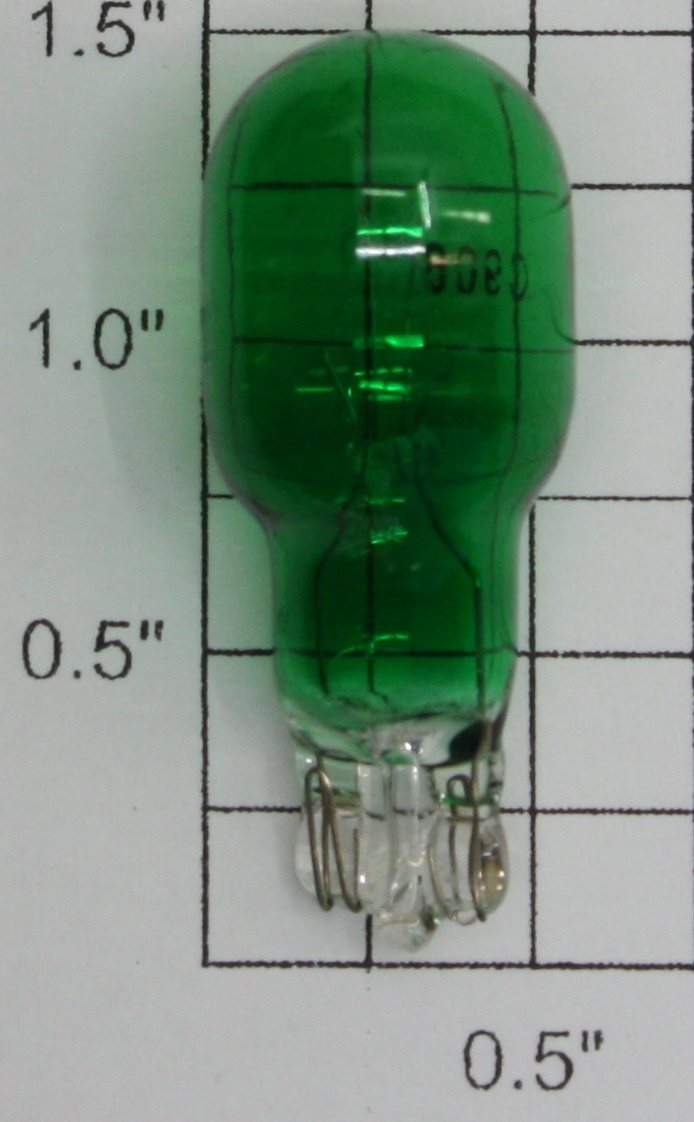 Acme 906G Green T5 Wedge 13V .69A 6CP Light Bulb