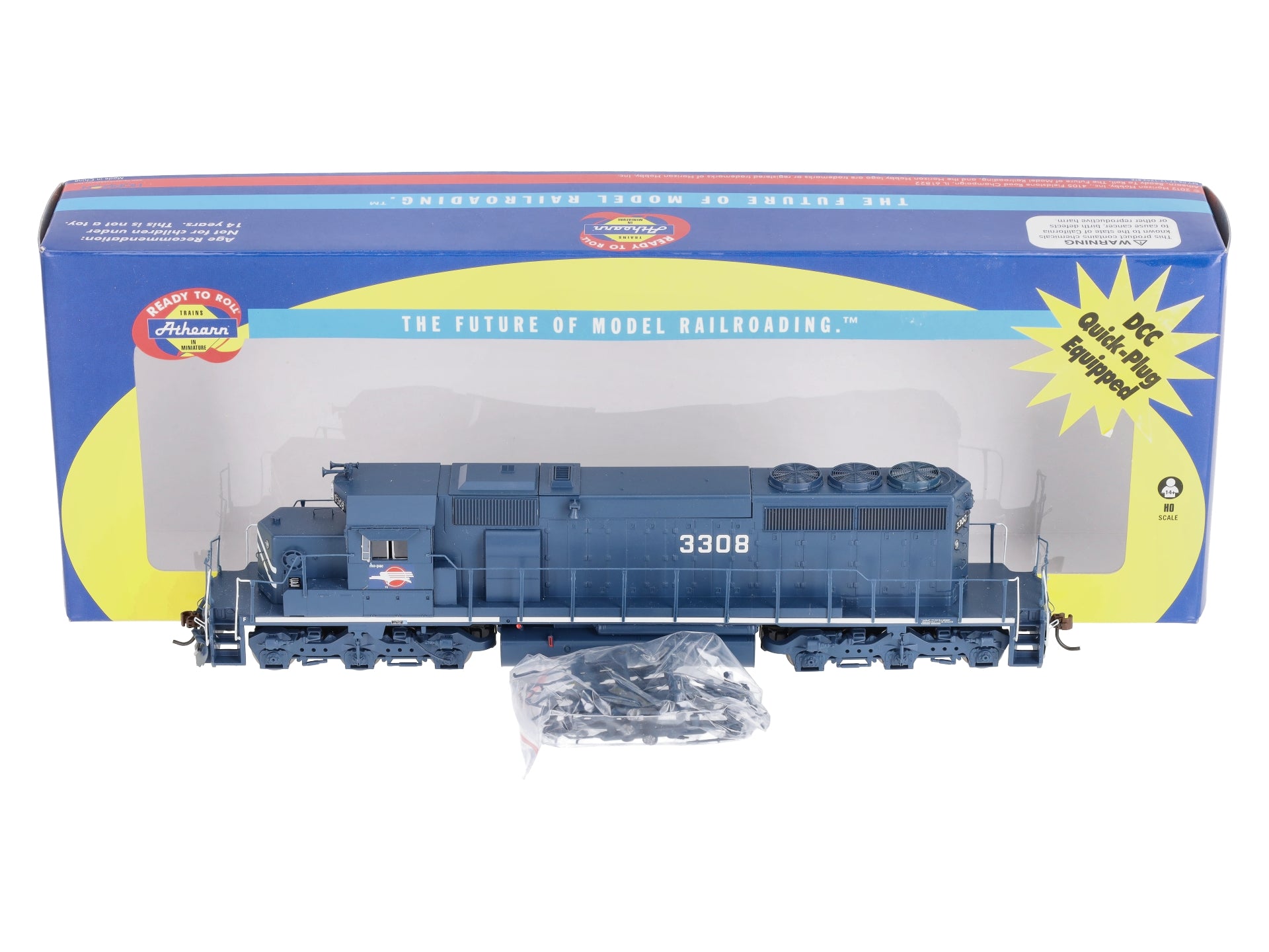 Athearn 98215 HO Missouri Pacific SD40-2 Diesel Locomotive w/88