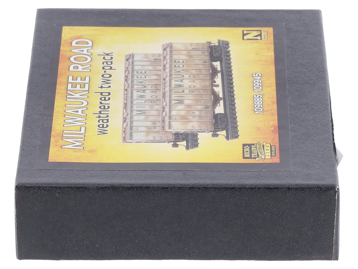 Micro-Trains 98305024 N Milwaukee Weathered 50' Hopper (Set of 2)