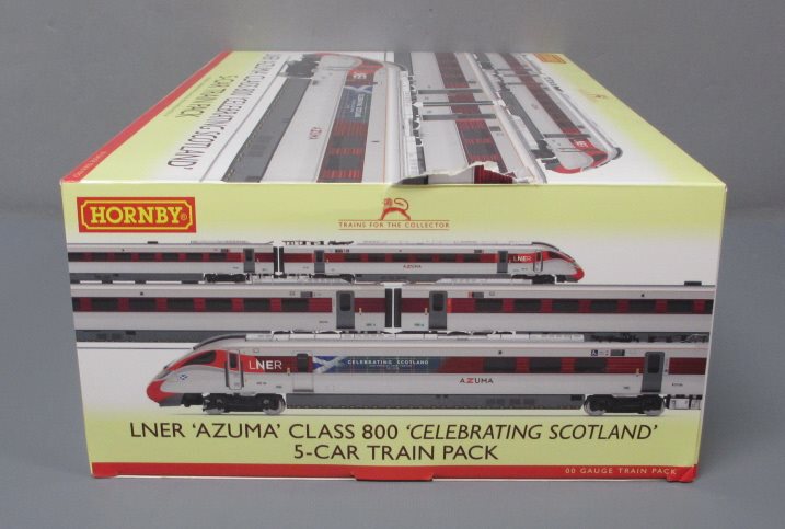 Hornby R3827 OO LNER Hitachi 800/1 Azuma Passenger Car Set #800 104 (Set of 5)
