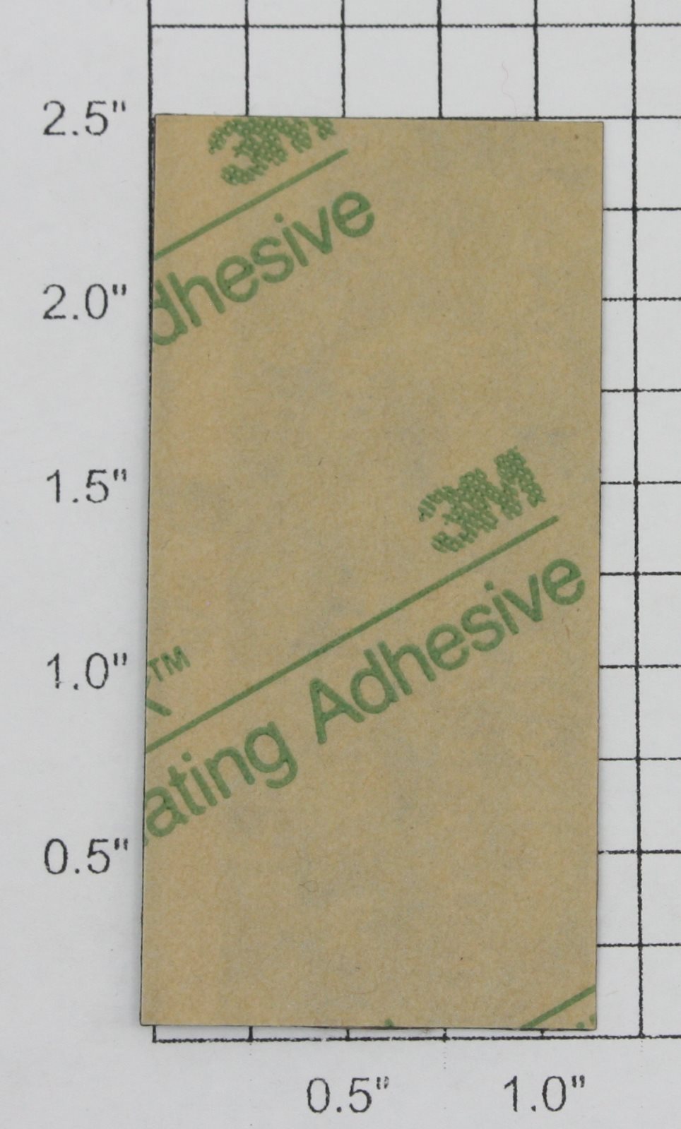 Noma 450-6 Plain Dark Green Door w/ Adhesive on Back