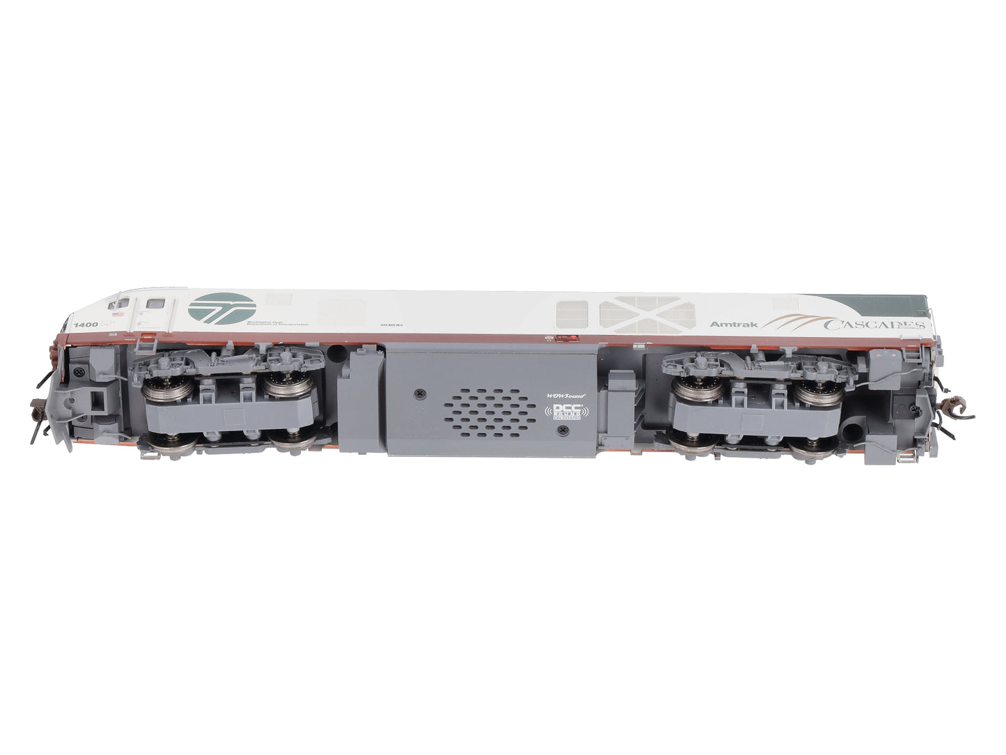 Bachmann 67904 HO Amtrak Cascades Charger SC-44 Diesel Loco with Sound #1400