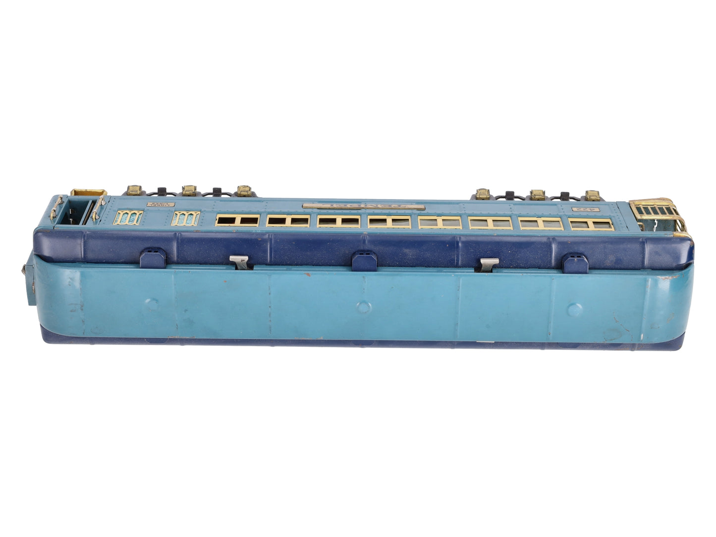 Lionel 422 Vintage Standard Gauge Temple Blue Comet Observation