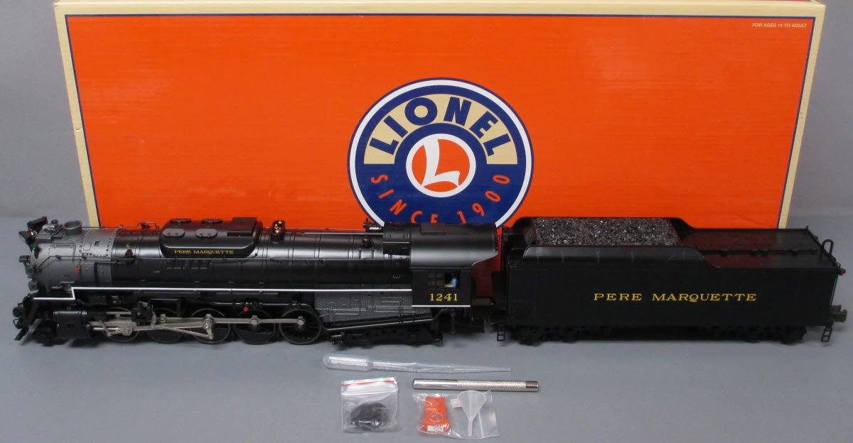 Lionel 6-11310 Pere Marquette 2-10-4 Texas Steam Loco and Tender