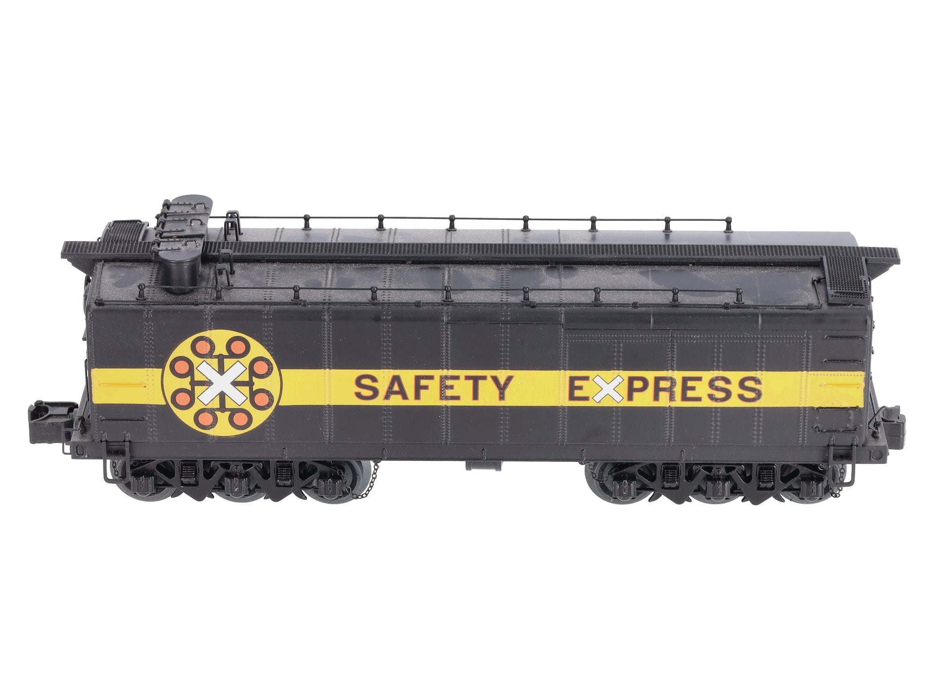 MTH 20-3686 O Chessie Auxiliary Die-Cast Water Tender II (Hi-Rail