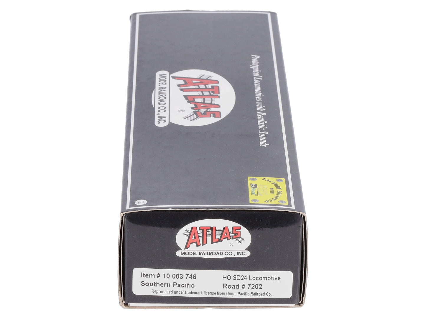Atlas 10003746 HO SP SD-24 Low Nose Diesel Locomotive with DCC & Sound #7202