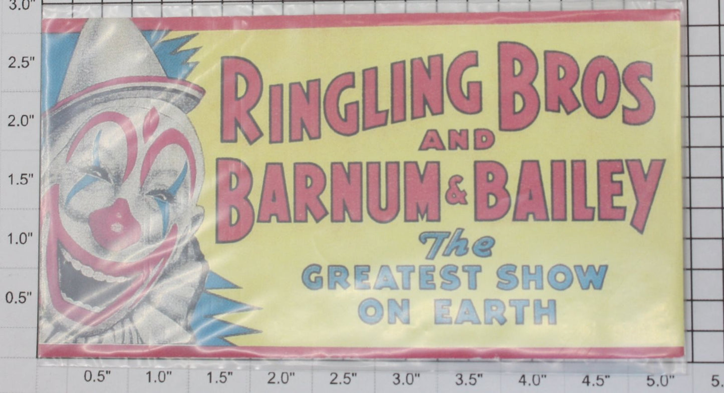 American Flyer 577-3 "Ringling Bros & Barnum and Bailey" Billboard Insert