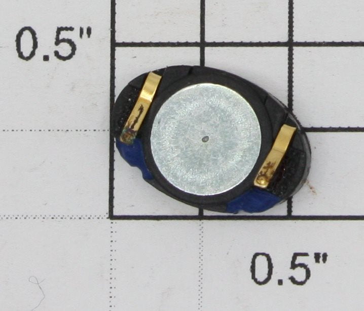 QSI .58" x .40" 8 Ohm 0.8 WATT 16.5mm x 11.7mm Micro Oval Speaker