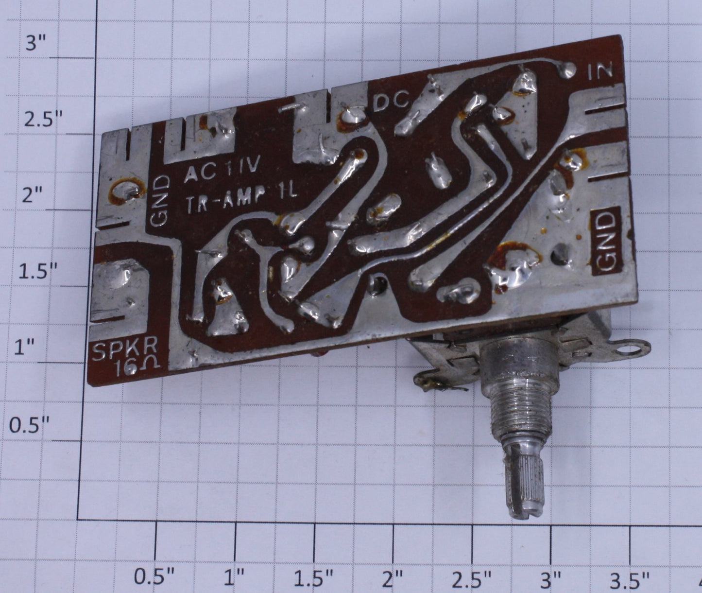 Spear by Lionel 44000-1000 Volume Control PCB Circuit Board