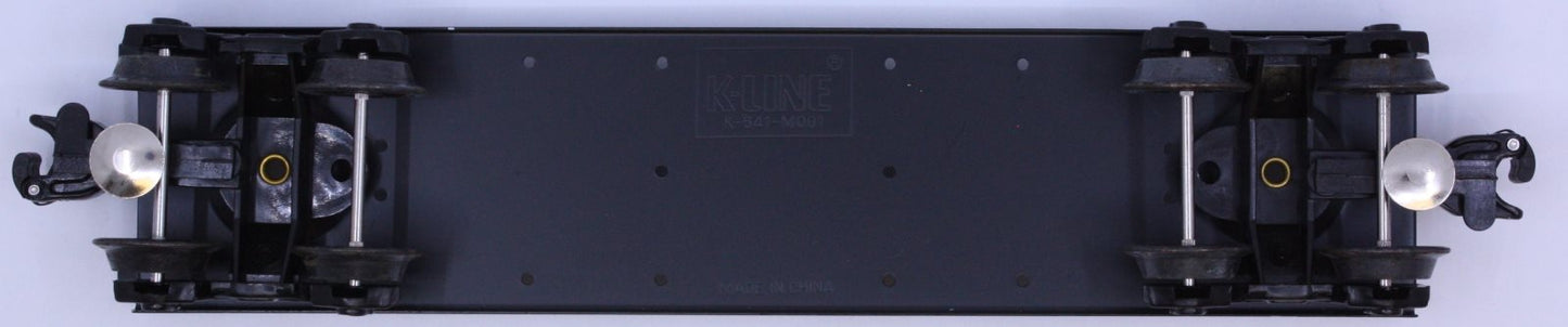 K-Line K641-M001 O Gauge Boxcar Chassis Frame with K5000 Trucks