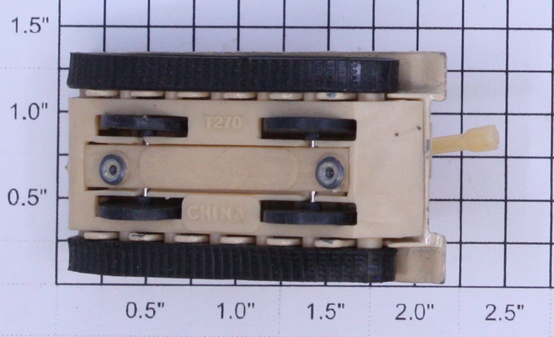 American Flyer 48508-12 S Gauge Desert Camouflaged American Army Tank