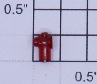 American Flyer 9400-35 Red Observation Car Lens