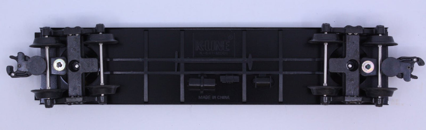 K-Line K641-E001 O Gauge Boxcar Chassis Frame with K5001 Trucks