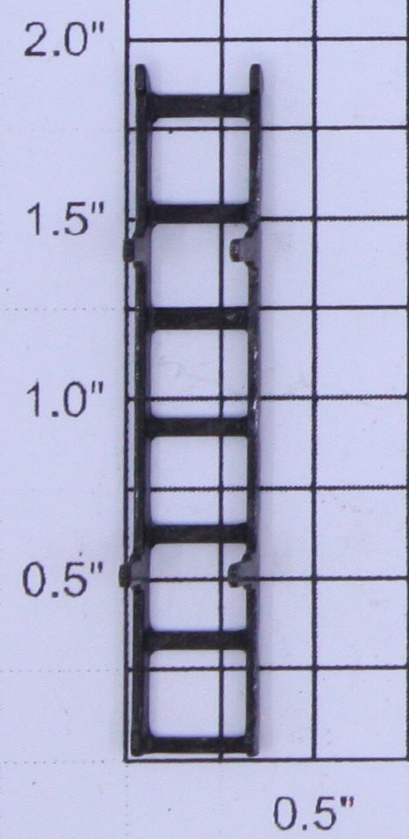 K-Line K6400-M011 7-Rung Metal Ladder