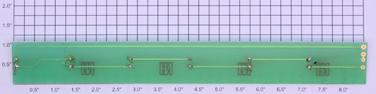 K-Line K4800-X001R2 8.5" Lighting PCB Circuit Board with Six Lamps