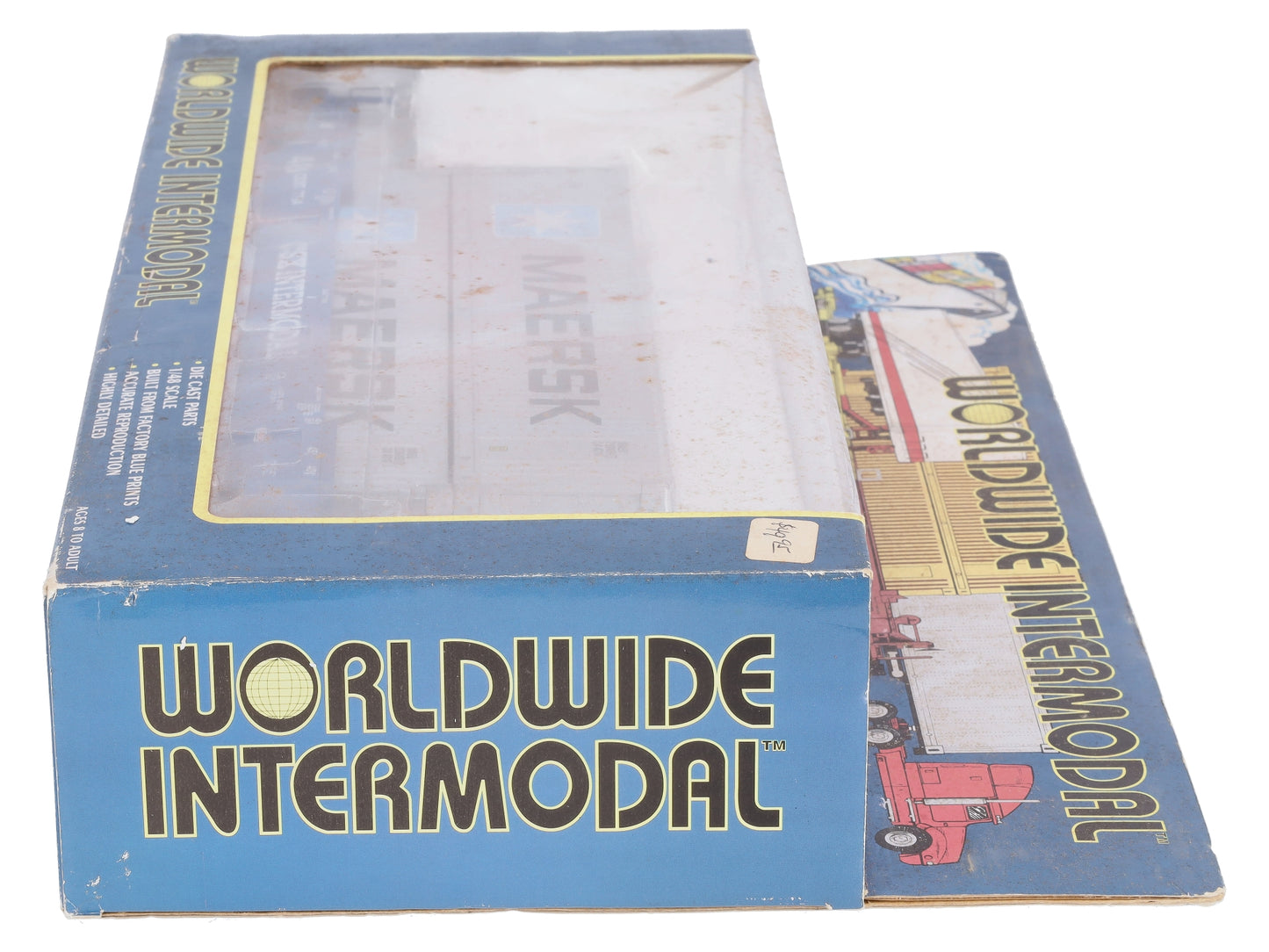 K-Line K776420 CSX Flat Car w/ 2 Containers EX/Box