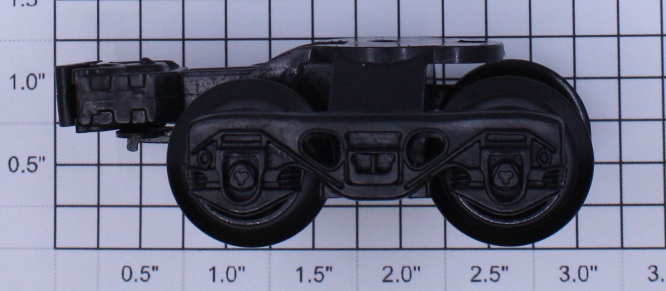 K-Line K5000-1X Plastic 4-Wheel Coupler Truck