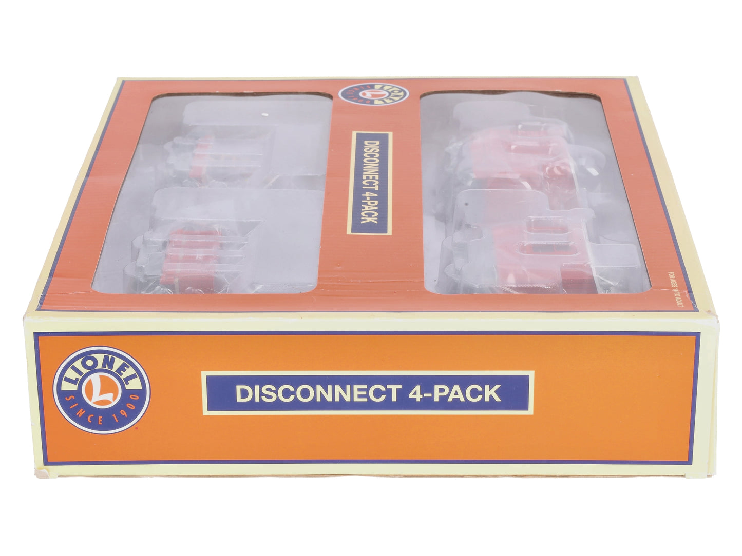 Lionel 6-84163 O Christmas Disconnect Car (4 Pack)