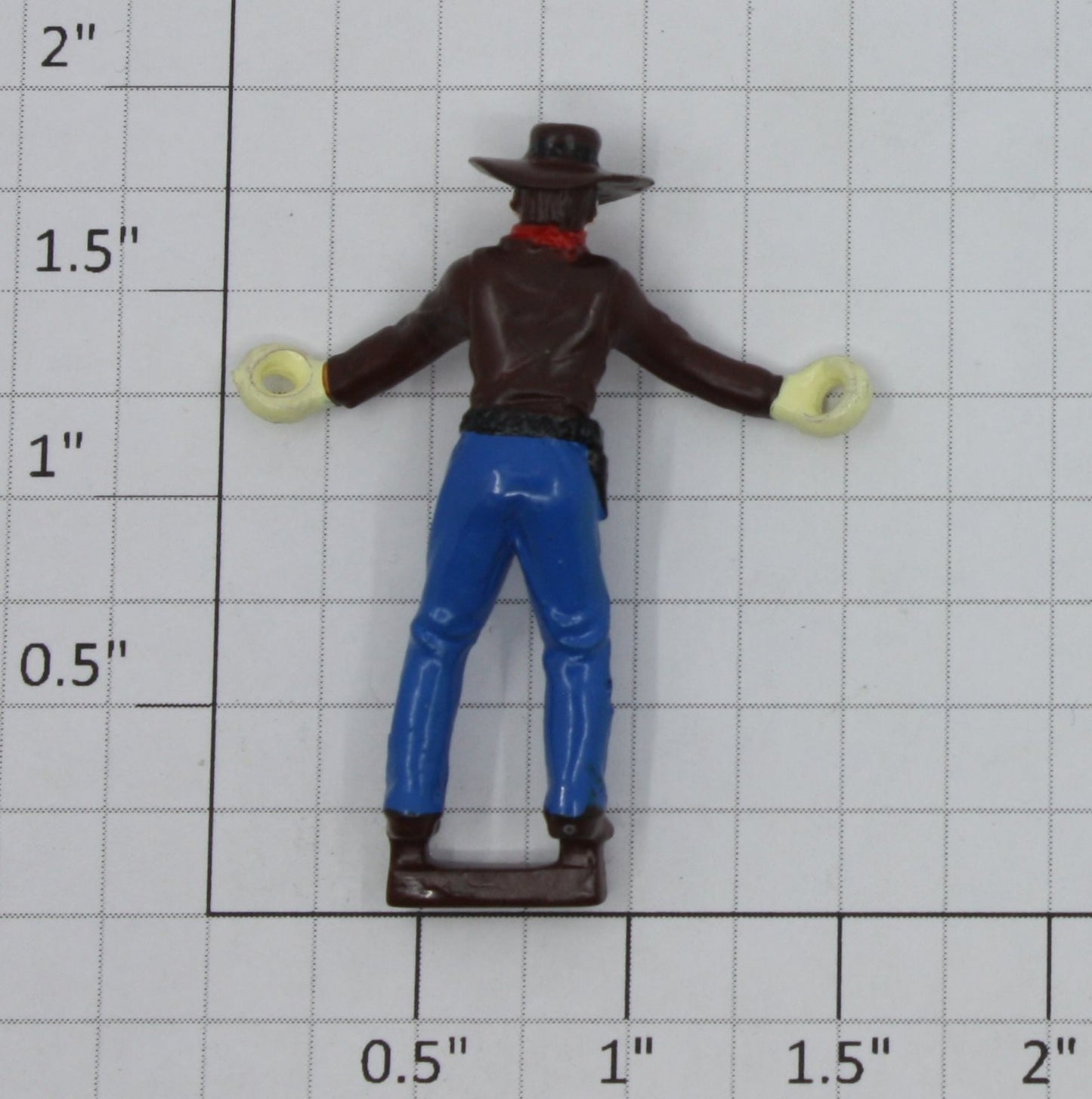American Flyer 8467-41 Outlaw Figure Brown Hat