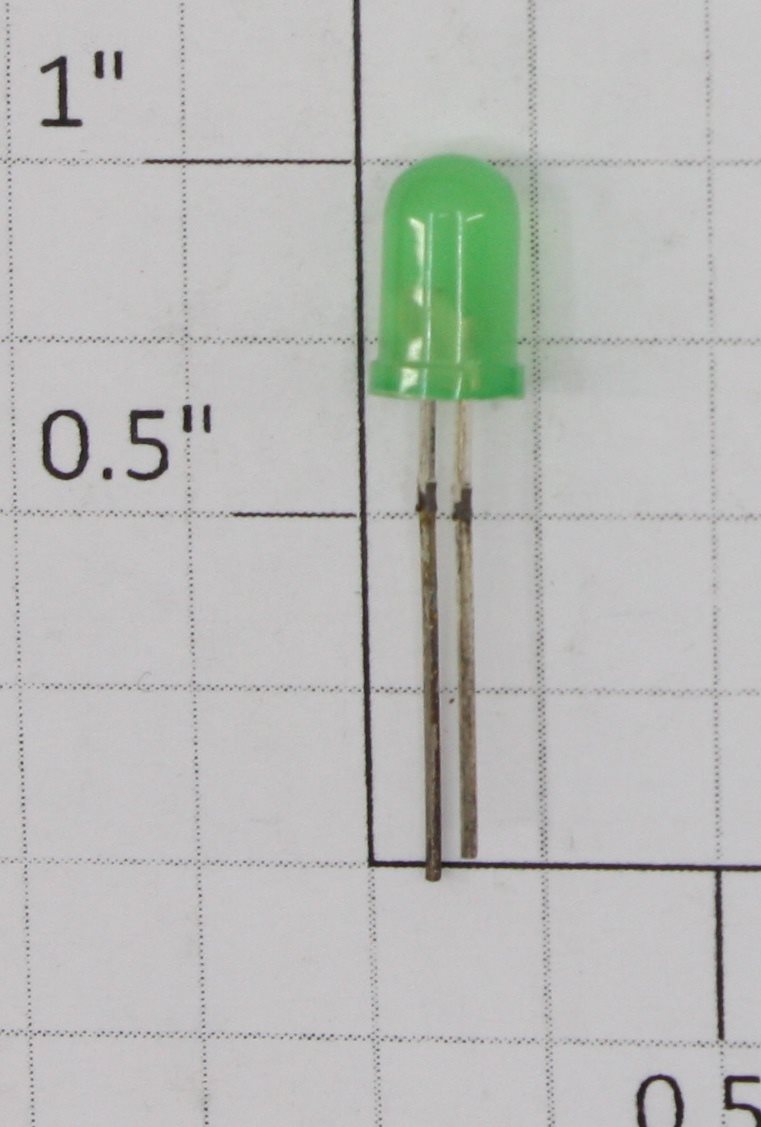 Miniatronics 12-510-05 Green Glow 5mm LED