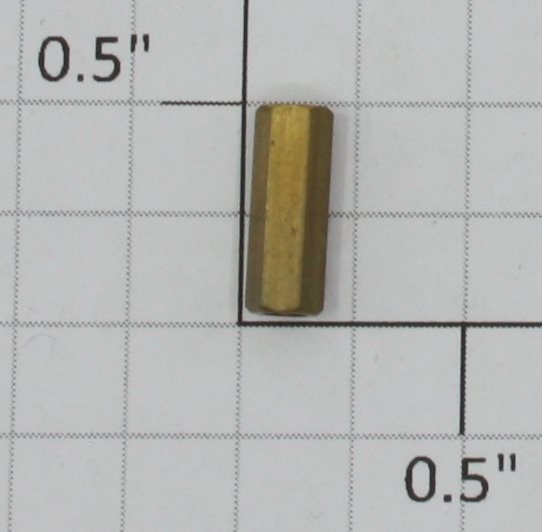 K-Line K2500-M019 1/2" M2.5 Threaded Long Brass Stand Off for PC Board